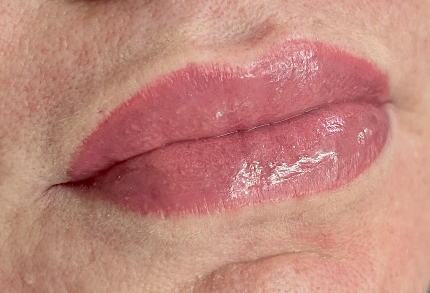 New client permanent makeup result 2