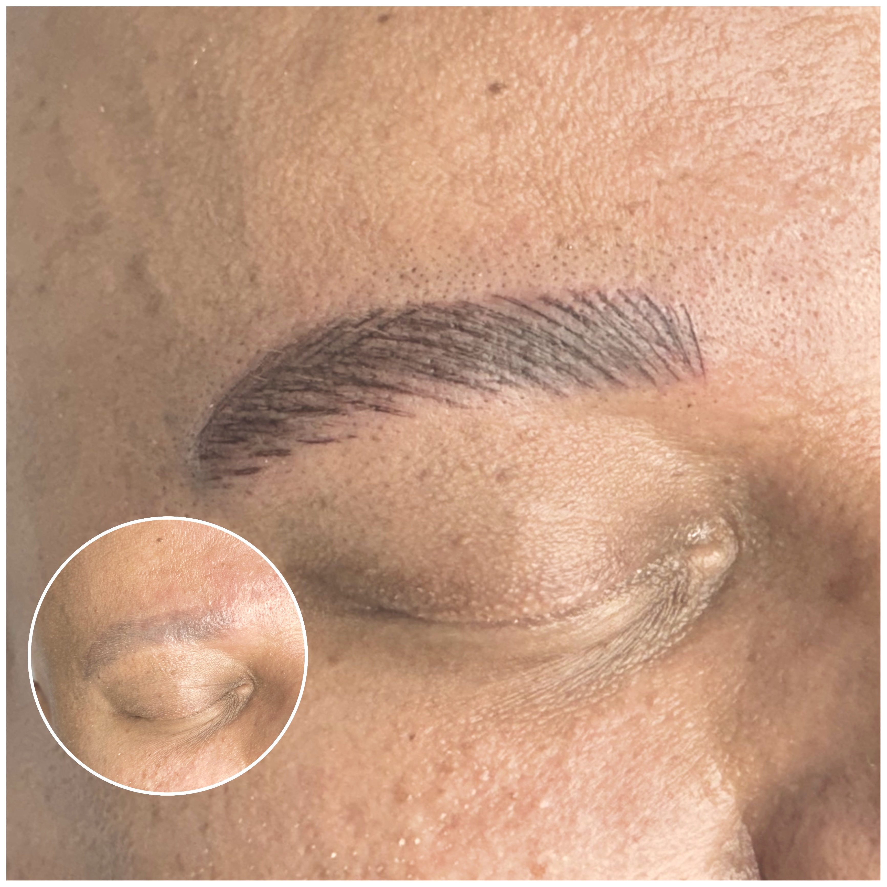 New client permanent makeup result 5